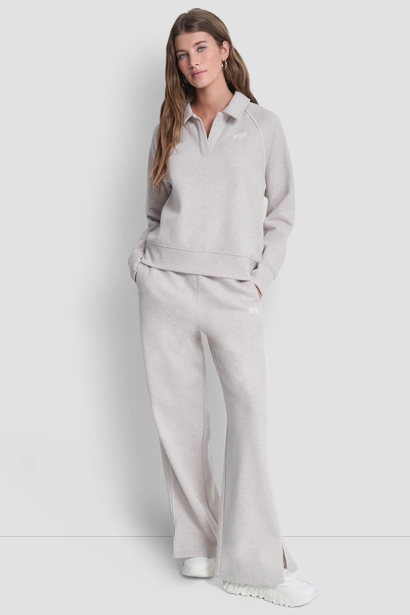 PIPED LOGO POLO SWEATSHIRT - Image 5