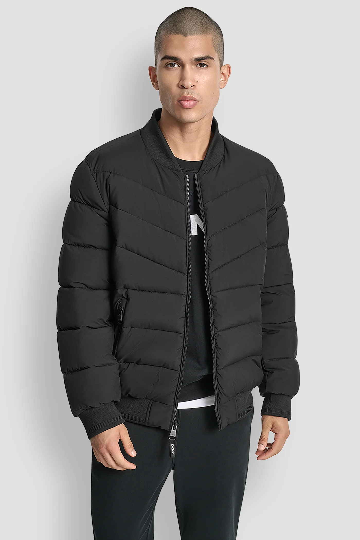 STRETCH BOMBER JACKET - Image 4